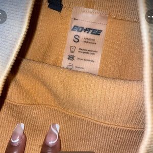 bo+tee ribbed shorts